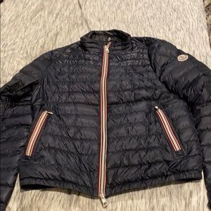 MONCLER men’s navy puffer size 2